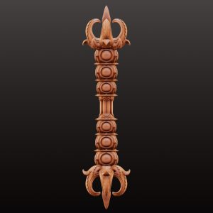 Moksala, weapon of Lord Rudra - Balinese Hindu God STL File | Digital Download