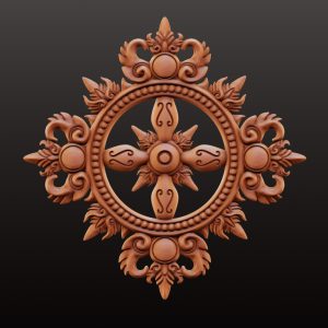 Cakra Sudarsana of Lord Vishnu - Balinese Hindu God STL File | Digital Download